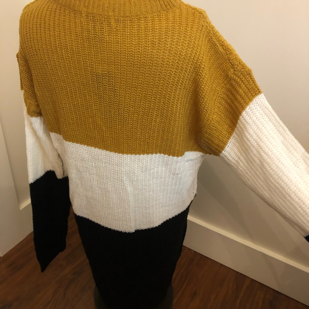 Color Block Sweater